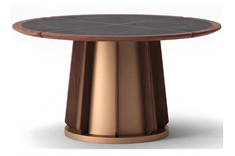 新中式現(xiàn)代輕奢風餐桌