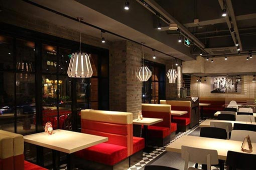 餐廳家具，餐廳卡座沙發(fā)