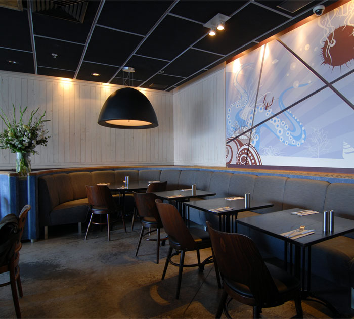 8 以色列復(fù)古風(fēng)格的海鮮餐廳家具定制