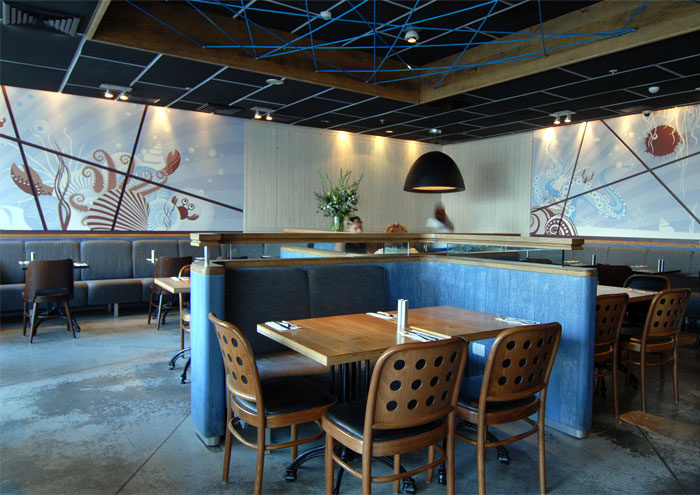 4 以色列復(fù)古風(fēng)格的海鮮餐廳家具定制