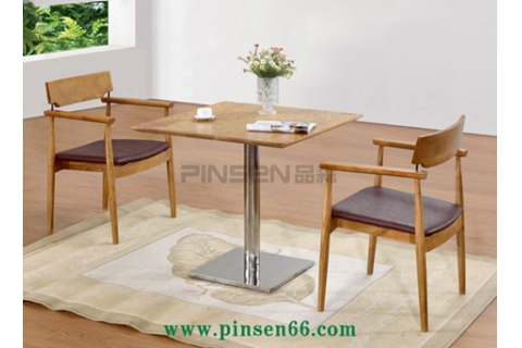 休閑簡(jiǎn)約北歐實(shí)木餐桌椅-北歐餐桌椅定制廠家