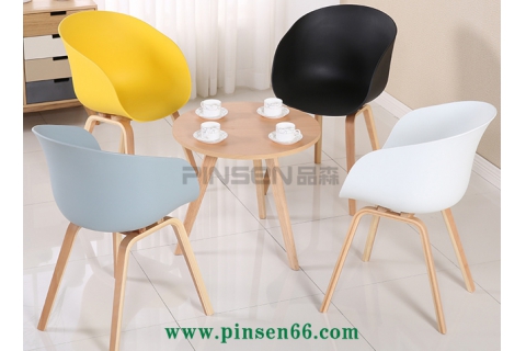 簡約時(shí)尚咖啡廳休閑飲品店餐桌椅組合