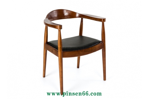 酒店定制北歐實木椅-北歐餐廳桌椅定制廠家