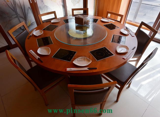 實(shí)木電磁爐火鍋?zhàn)酪巫硬思芙M合